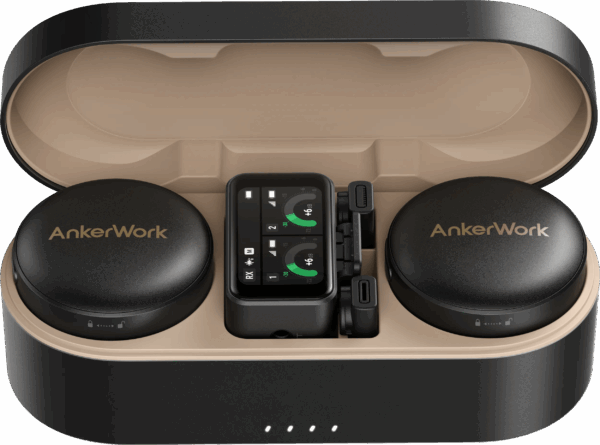 AnkerWork M650 Wireless Lavalier Microphone