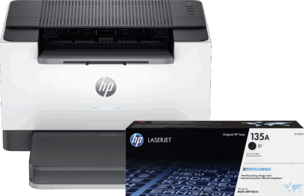 HP LaserJet M207dw + 1 extra zwarte toner