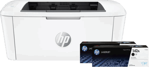 HP LaserJet M110w + 2 extra zwarte toners