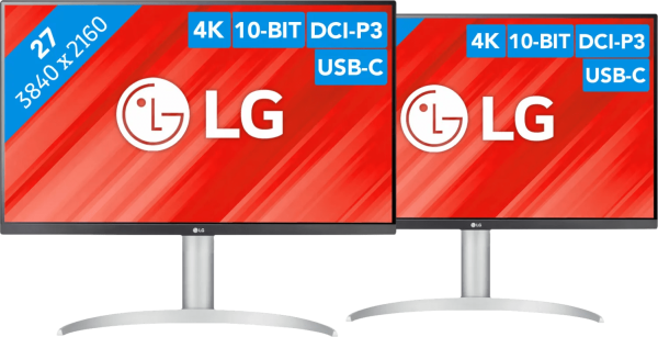 LG 27UP850N-W Duo pack