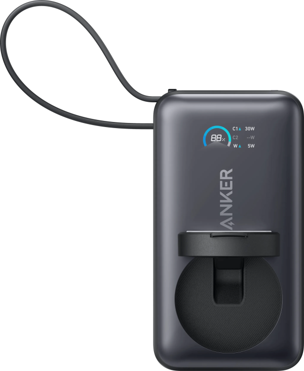 Anker maggo powerbank met snelladen 10. 000 mah zwart