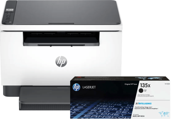 HP LaserJet M234d + 1 extra zwarte XL toner