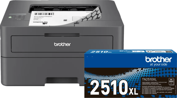 Brother HL-L2445DW + 1 extra zwarte XL toner