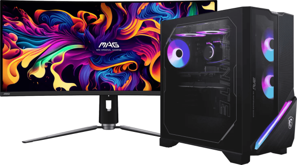 MSI MPG Infinite X3 AI 2NVZ9-231EU + MSI MAG 341CQP QD-OLED