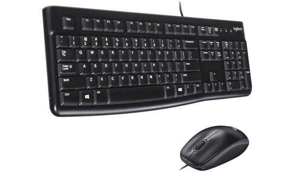 Logitech MK120 Toetsenbord en Muis QWERTY