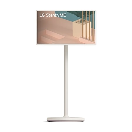 27 inch LG StanbyME Rollable Smart TV - 27ART10AKPL - 27ART10AKPL | LG NL