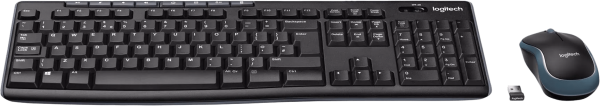 Logitech MK270 Draadloos Toetsenbord en Muis QWERTY
