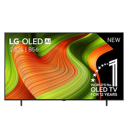 65 inch LG OLED AI B5 4K Smart TV 2025 - OLED65B56LA