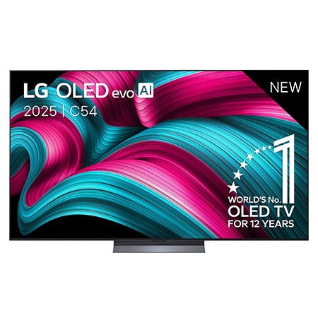 77 inch LG OLED evo AI C5 4K Smart TV 2025 - OLED77C54LA