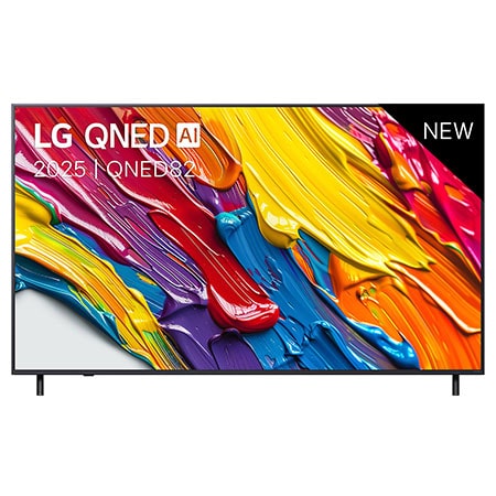 55 inch LG QNED82 AI 4K Smart TV 2025 - 55QNED82A6B