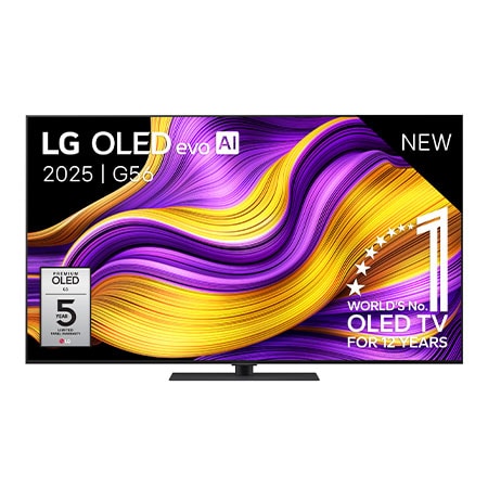 65 inch LG OLED evo AI G5 4K Smart TV 2025 - OLED65G56LS