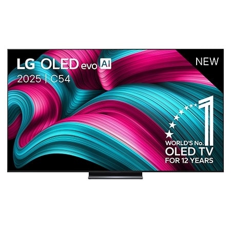 83 inch LG OLED evo AI C5 4K Smart TV 2025 - OLED83C54LA