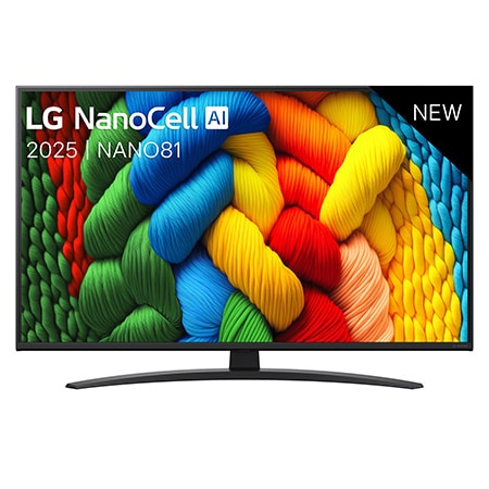 43 inch LG NanoCell AI NANO81 4K Smart TV 2025 - 43NANO81A6A