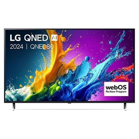 55 Inch LG AI QNED80 4K Smart TV 2024 - 55QNED80T6A