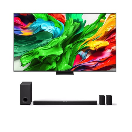 100 inch LG QNED evo AI QNED86 4K Smart TV 2025 & DS90TR 7.1.3-kanaals - 100QNED86A6.DS90TR