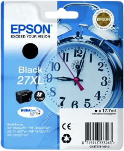 Epson 27xl cartridge zwart 2 451778