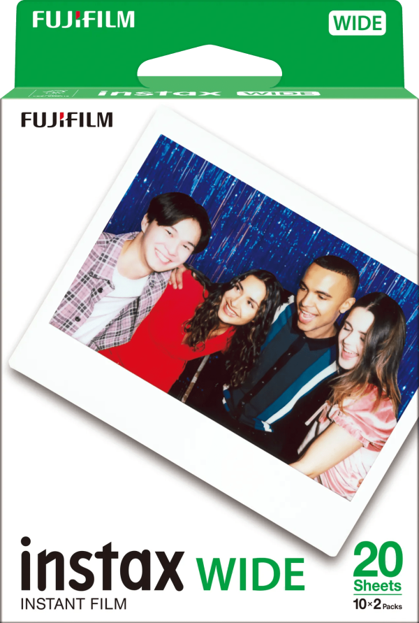 Fujifilm Instax WIDE Colorfilm Glossy (20 stuks)