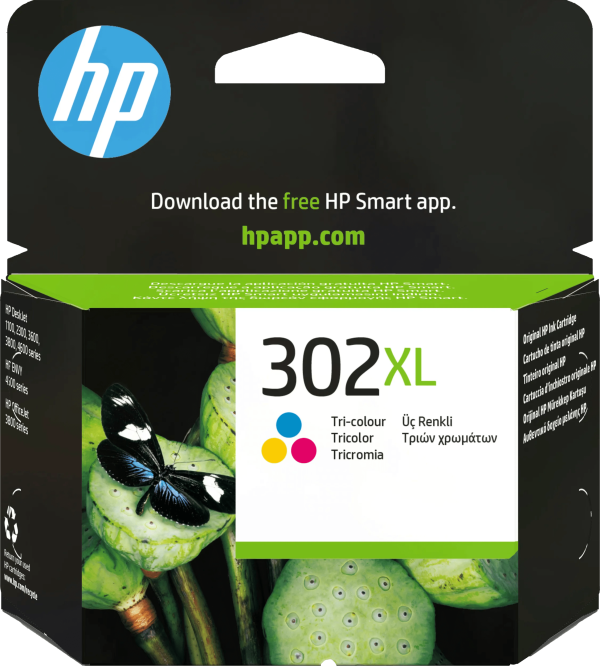 HP 302XL Cartridge Kleur