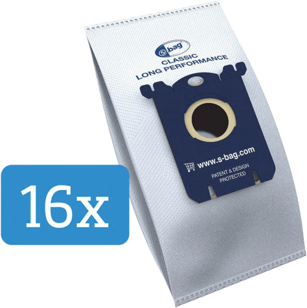 Philips S-Bag FC8021/05 Long Performance (16 stuks)