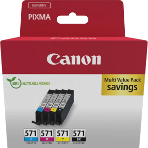 Canon cli-571 cartridges combo pack 2 715705
