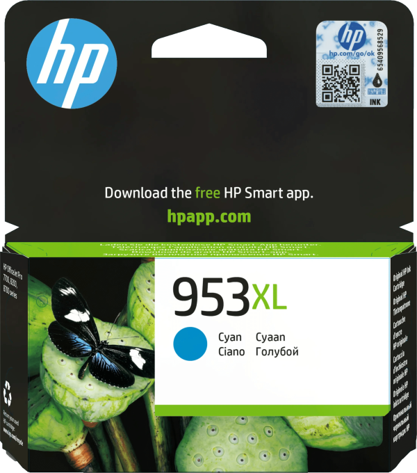 HP 953XL Cartridge Cyaan