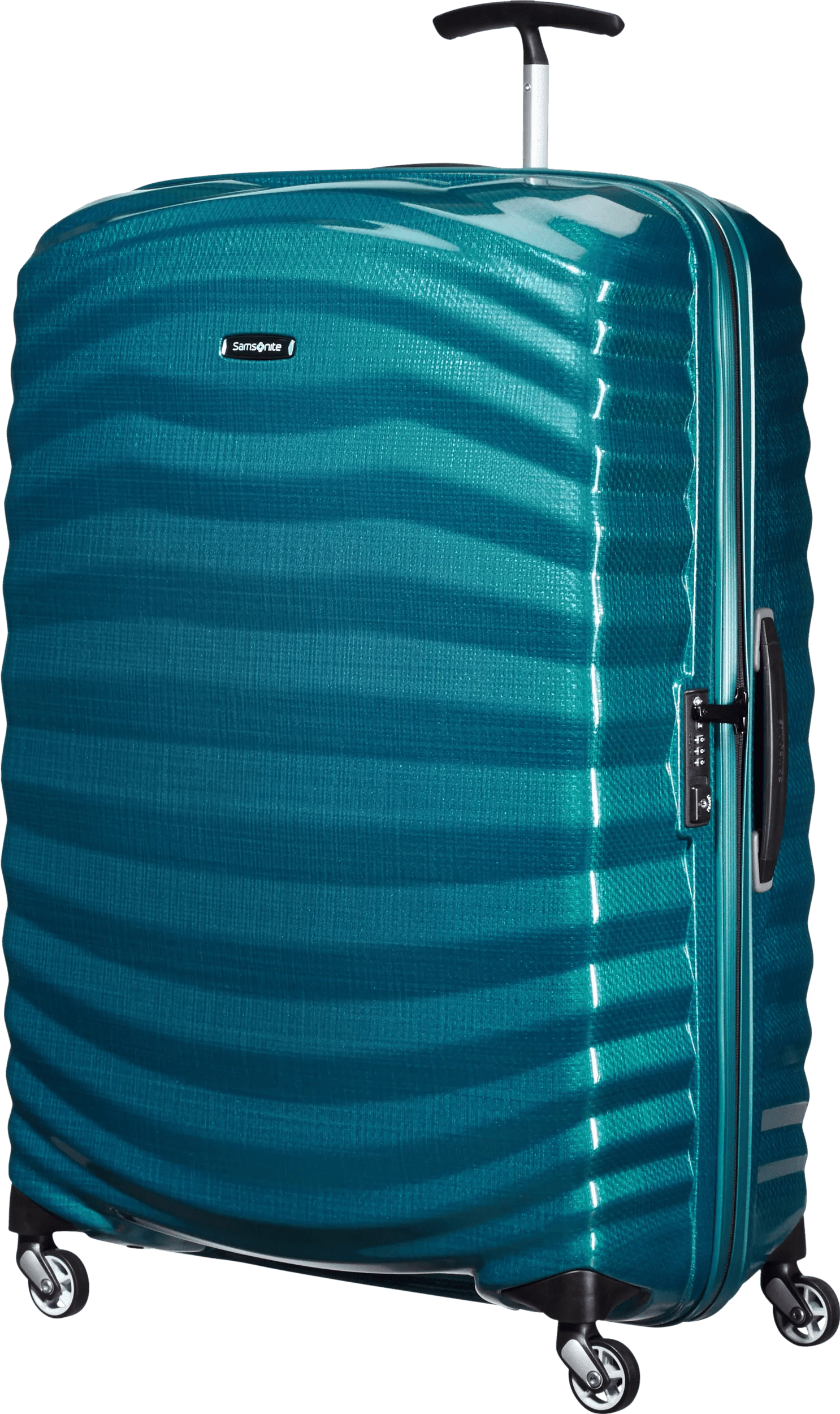 Samsonite lite-shock spinner 81cm petrol blue 1 Samsonite lite-shock spinner 81cm petrol blue