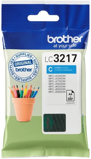Brother LC-3217 Cartridge Cyaan