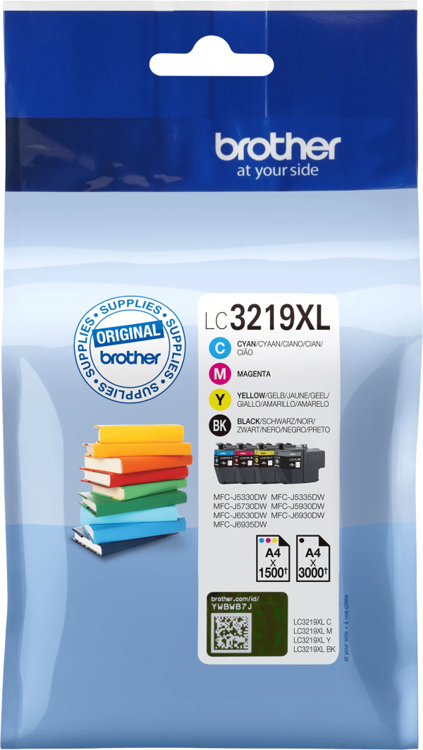 Brother LC-3219XL Cartridge 4-Pack