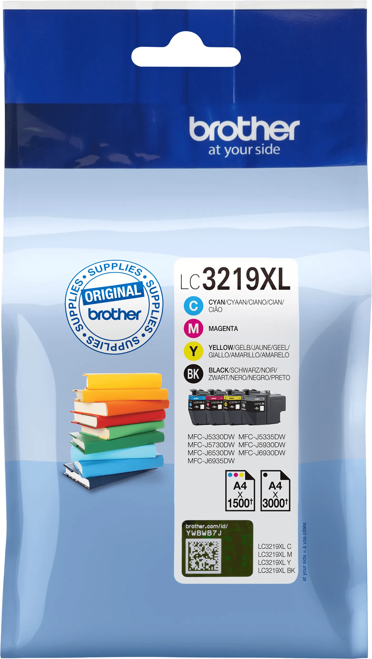 Brother lc-3219xl cartridge 4-pack 1 Brother lc-3219xl cartridge 4-pack