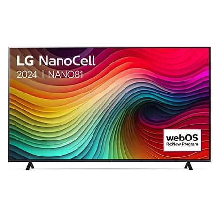 75 Inch LG NanoCell NANO81 4K Smart TV 2024 - 75NANO81T6A | LG NL