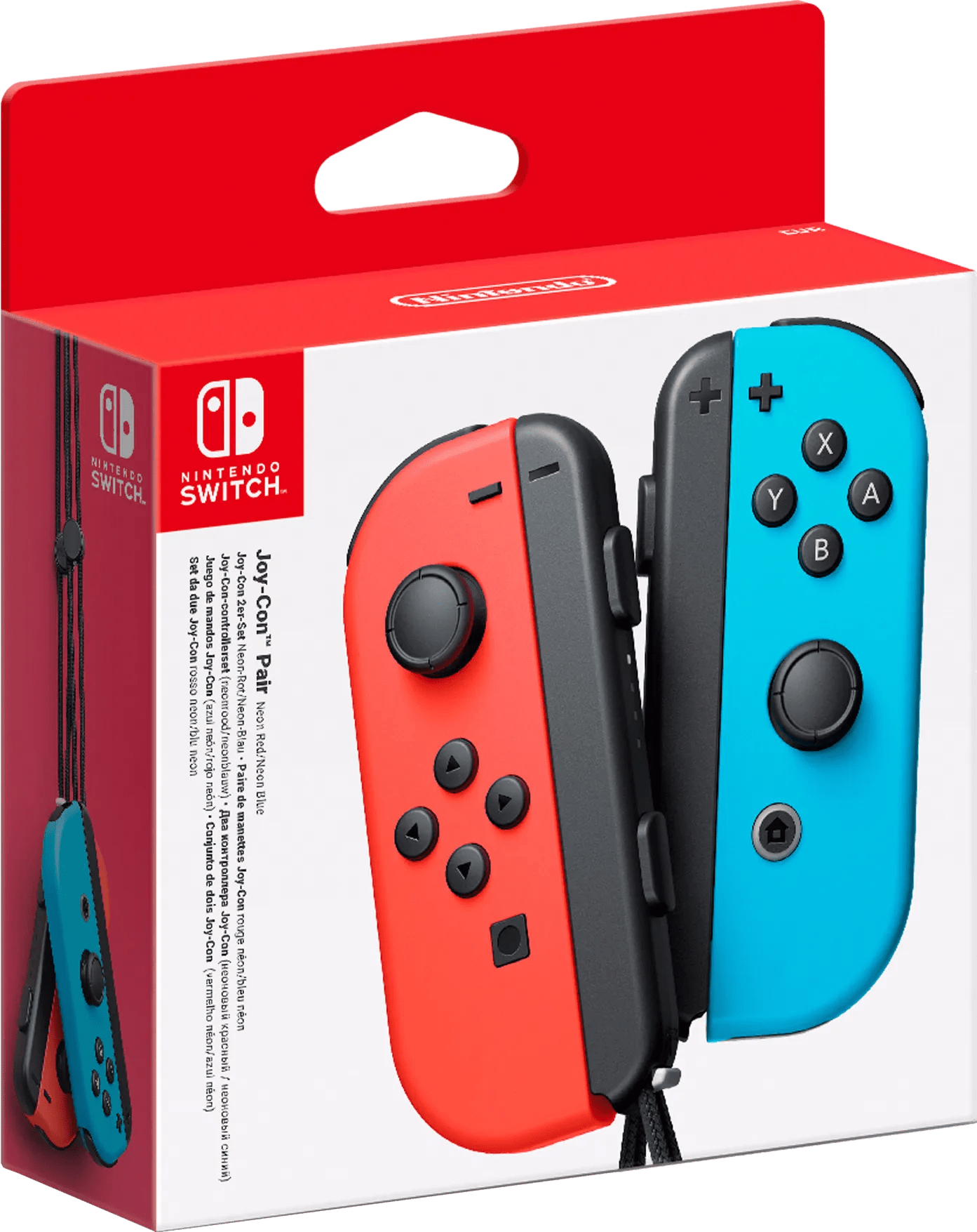 Nintendo switch joy-con set rood/blauw 1 Nintendo switch joy-con set rood/blauw