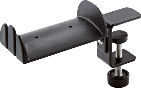 K&M 16090 Hoofdtelefoonstandaard Zwart