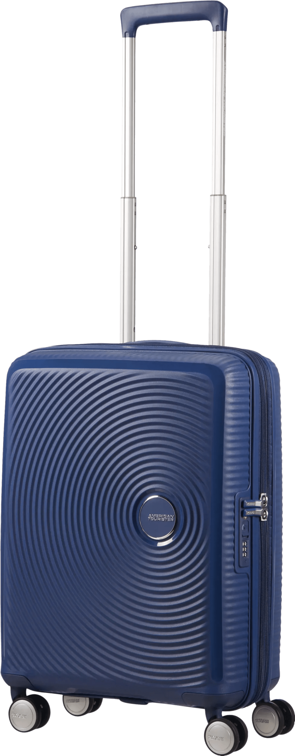 American tourister soundbox expandable spinner 55cm midnight navy 1 American tourister soundbox expandable spinner 55cm midnight navy
