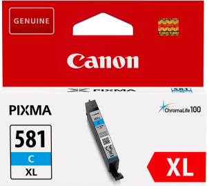 Canon cli-581xl cartridge cyaan 2 796477
