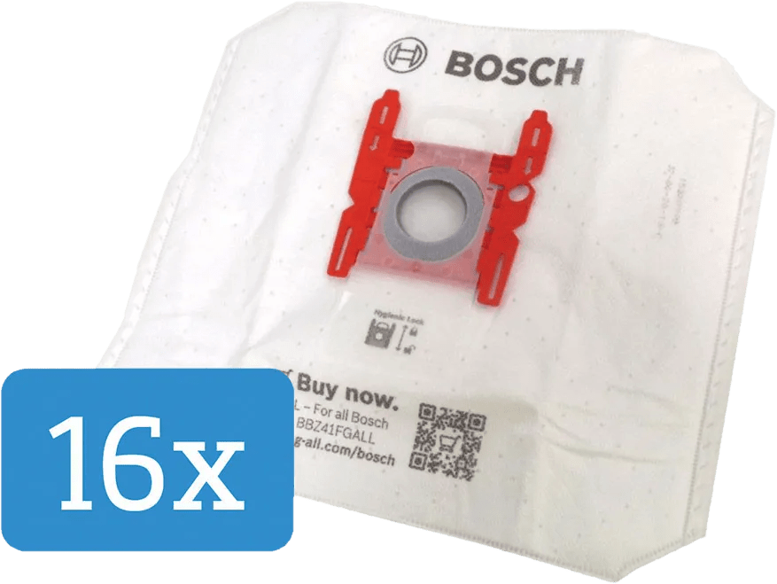 Bosch bbz16gall stofzuigerzak (16 stuks) 1 Bosch bbz16gall stofzuigerzak (16 stuks)