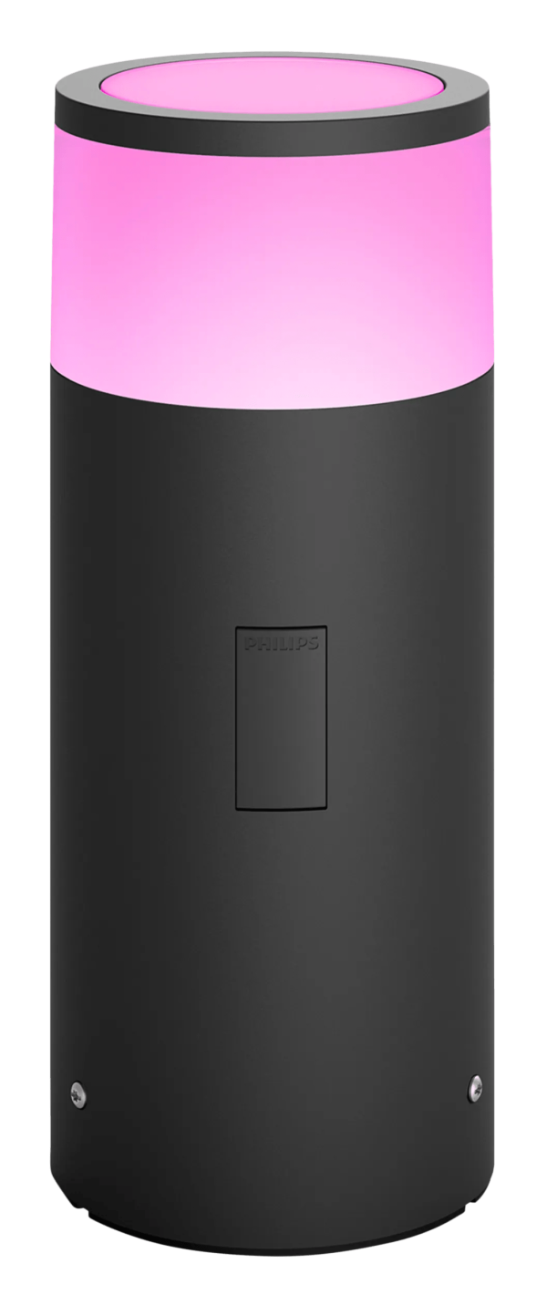 Philips Hue Calla sokkellamp White and Color zwart laag uitbreiding