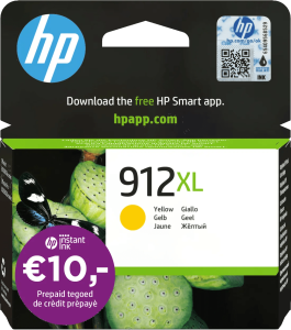 Hp 912xl cartridge geel 2 834400