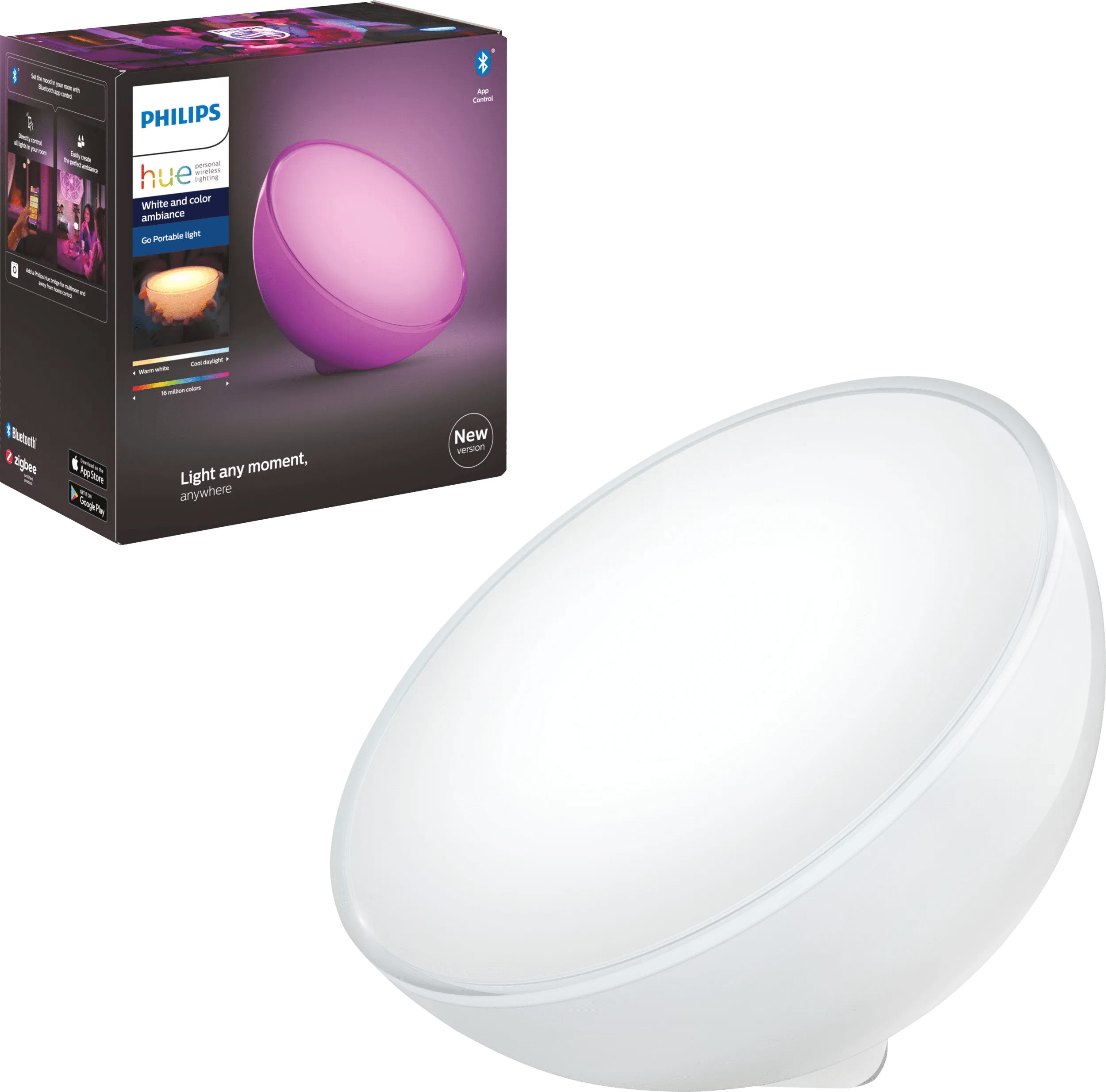 Philips hue go white and color 1 Philips hue go white and color