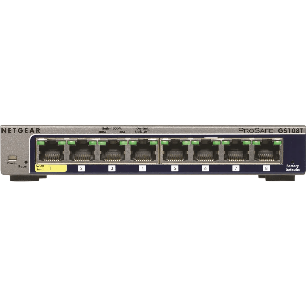 Netgear gs108t 1 Netgear gs108t