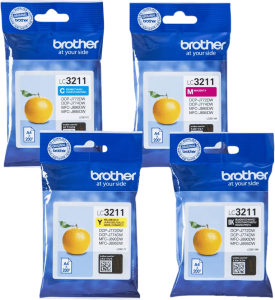 Brother lc-3211 cartridges combo pack 2 856401
