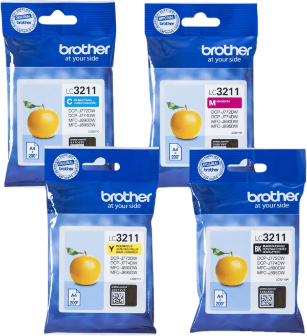 Brother LC-3211 Cartridges Combo Pack