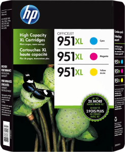 Hp 951xl cartridges 3-kleuren pack 2 860638