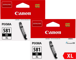 Canon cli-581xl cartridges zwart duo pack 2 860728