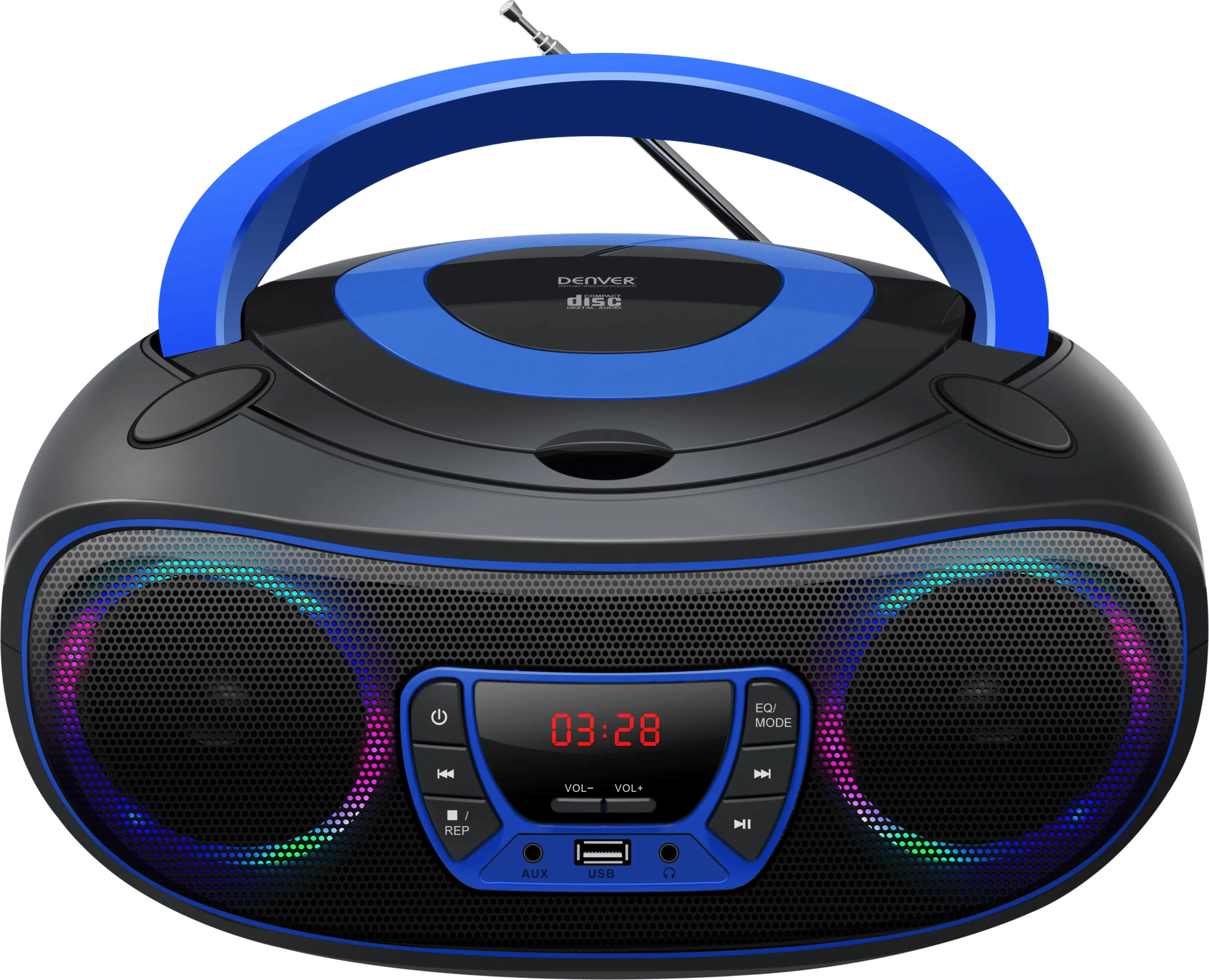 Denver tcl-212bt blauw 1 Denver tcl-212bt blauw