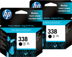 Hp 338 cartridges zwart duo pack 2 862732
