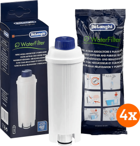 De'longhi waterfilter 4 stuks 2 867227