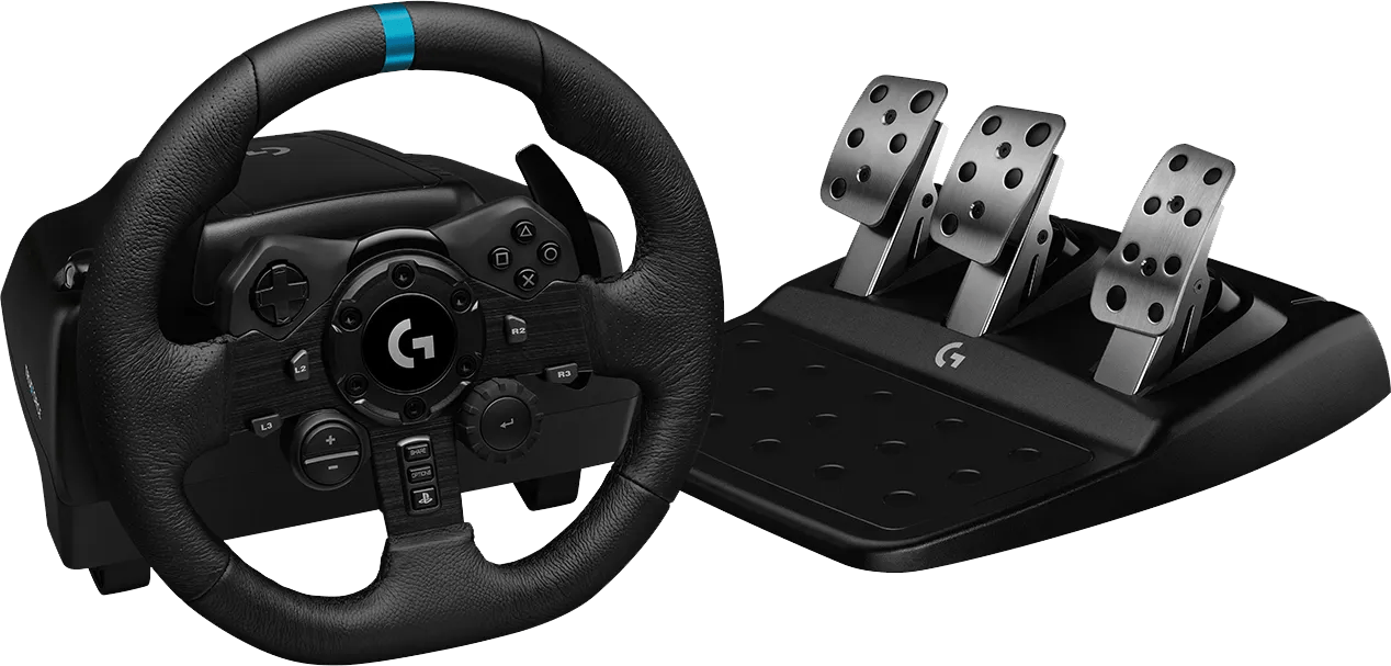 Logitech g923 trueforce - racestuur met force feedback voor playstation 5, ps4 & pc 1 Logitech g923 trueforce - racestuur met force feedback voor playstation 5