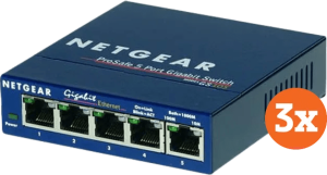Netgear gs105 3-pack 2 868552