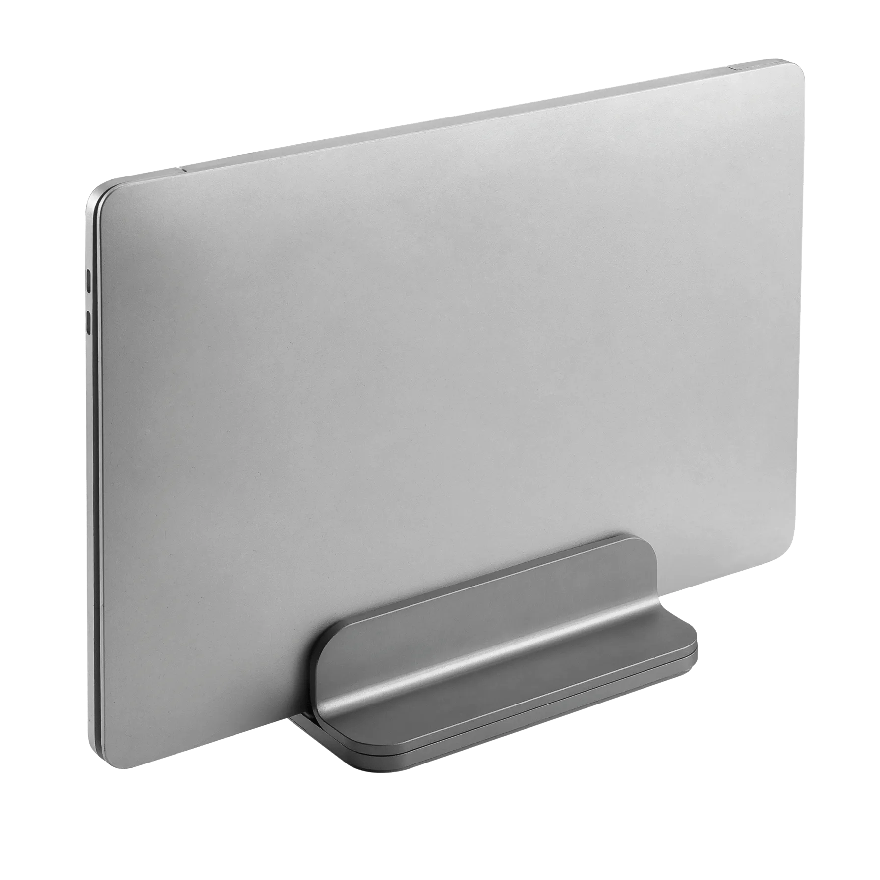 Neomounts nsls300 verticale laptopstandaard zilver 1 Neomounts nsls300 verticale laptopstandaard zilver