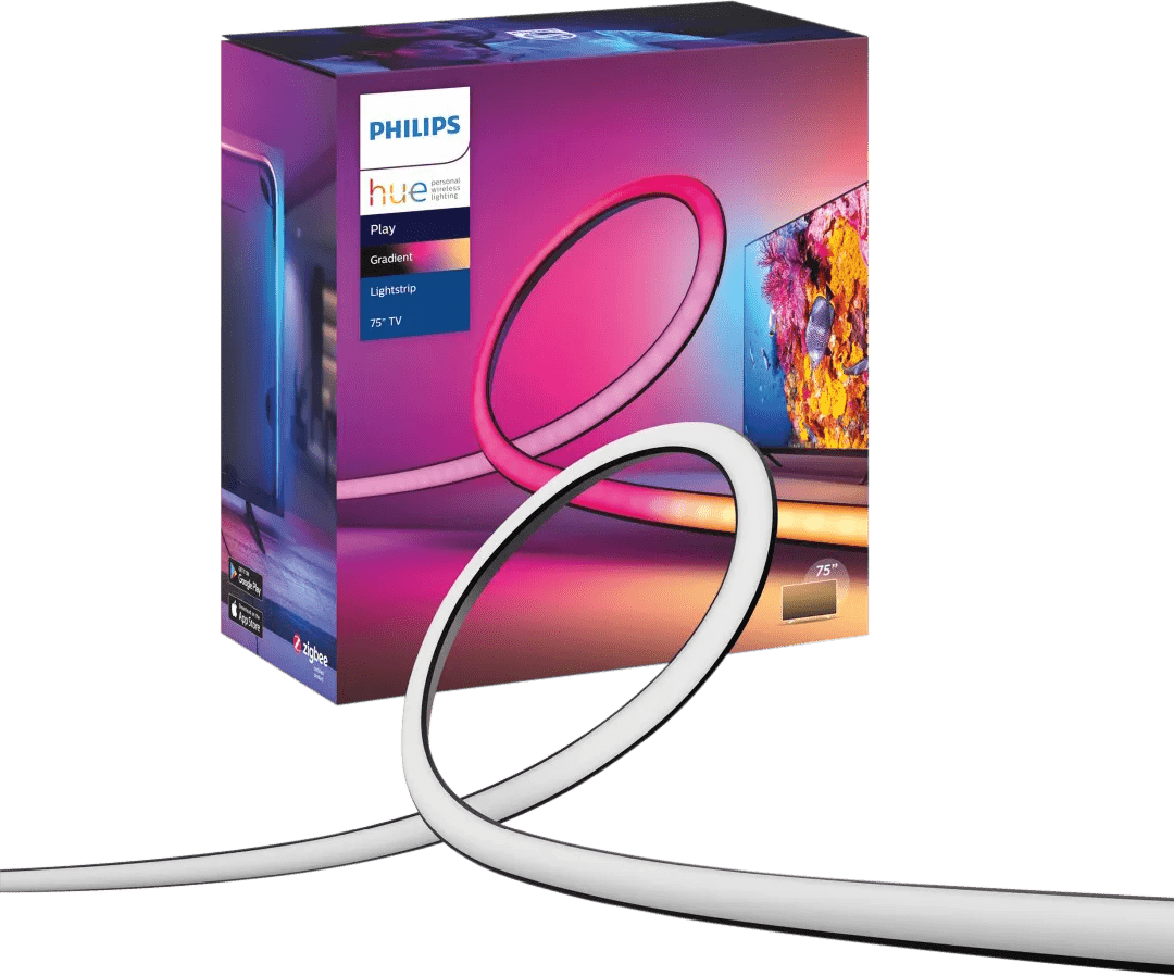 Philips hue play gradient led strip 75+ inch 1 Philips hue play gradient led strip 75+ inch
